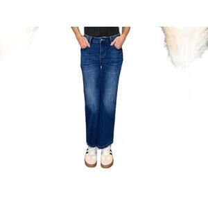 NEW LOVESOFT dakota flare jeans in dark denim